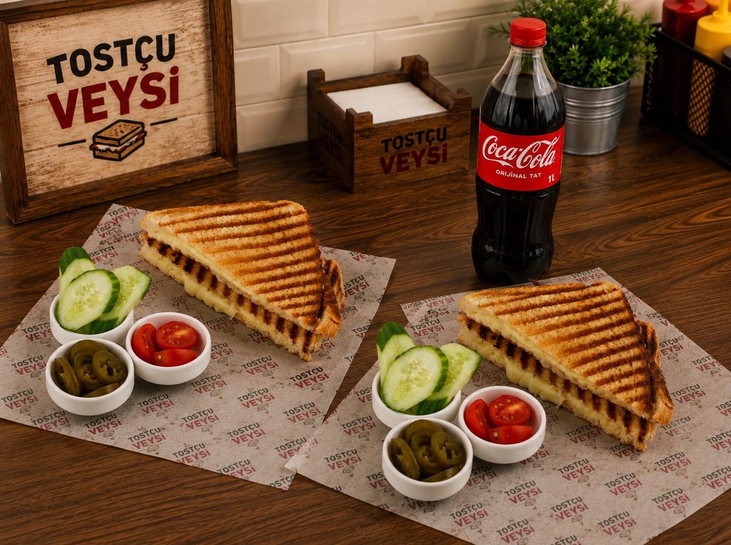 Tost Sevenler Menü (2 Kişilik)
