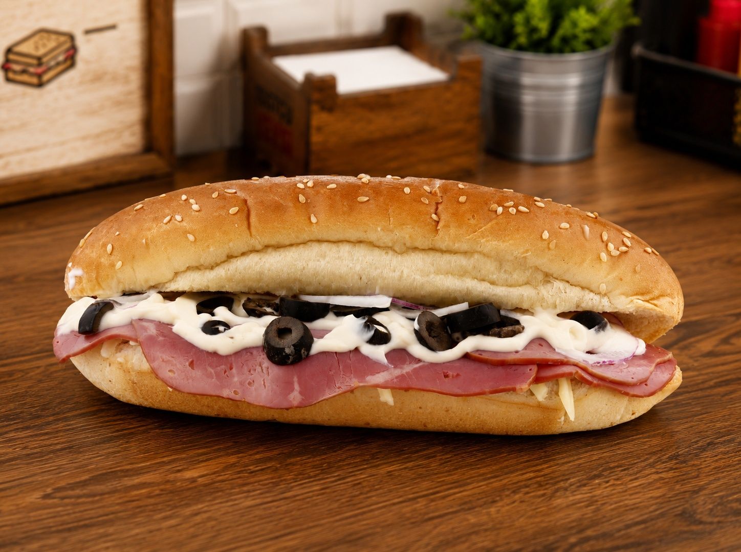 Füme Sandwich Menü