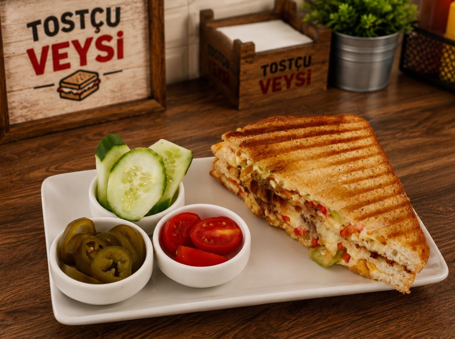 Sebzeli Tost