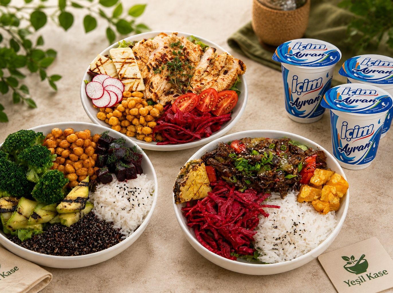 Yeşil Kase Ailesi Menü (3 Kişilik)